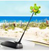 Tenna Tops Green Frog Car Antenna Topper / Auto Dashboard Accessory 